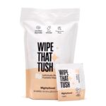Wipe That Tush On-The-Go Flushable Wipes - 1 Pack of 30 Individually Wrapped Wipes - Fragrance Free - Extra Large & Soft - Hypoallergenic With Aloe & Vitamin E - Septic-Safe - Image 2
