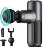 arboleaf Mini Massage Gun Deep Tissue, Percussion Muscle Massager for Back Pain Relief, Portable Small Travel Size, Quiet Massager, Gifts for Woman Man - Image 2