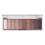 e.l.f. Perfect 10 Eyeshadow Palette, Ten Ultra-pigmented Shimmer & Matte Shades, Vegan & Cruelty-free, Nude Rose Gold (Packaging May Vary) - Image 2