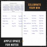 Nextnoid Hardcover Fitness Journal Workout Planner for Men & Women - A5(5.7" x 8.3") Sturdy Workout Log Book to Track Gym & Home Workouts - Image 4