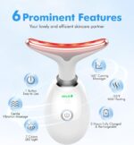 Based Face Beauty Device, Multifunctional Facial Massager, 7 Color Portable Face Massager Tool for Skin Care - Image 6