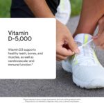 THORNE - Vitamin D-5000 - Vitamin D3 Supplement - Support Healthy Bones, Teeth, Muscles, Cardiovascular & Immune Function* - NSF Certified for Sport - Gluten-Free, Soy-Free - 60 Servings - Image 4