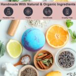 Luxury Bath Bombs for Women - Gift Set of 24 Bathbombs with Organic Essential Oils - Natural Vegan Soap for Moisturizing Fizzy Bubbles - Image 4