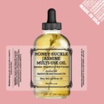 BEAUTE DE PROVENCE Honey Suckle Multi-Use Face, Body & Hair Oil - Hydrates Skin, Restores Shine - With Apricot, Coconut Oil & Vitamin E - 4 Fl Oz - Image 3