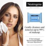 Neutrogena Day & Night Facial Cleansing Wipes, Makeup Remover Face Cleansing Towelettes & Night Calming Facial Cloths, 100% Plant Based Fibers Wipe Away Dirt & Oil, (3 Packs of 25) - Image 3