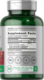 Horbäach Cranberry Concentrate Extract Pills + Vitamin C | 120 Capsules | Supplement for Women and Men | Triple Strength Ultimate Potency Formula | Non-GMO and Gluten Free - Image 3