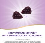 Nature's Way Sambucus Elderberry Immune Gummies for Kids with Black Elderberry Extract, Vitamin C and Zinc, Immune Support Gummies*, 60 Count - Image 4