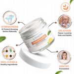Living Well with Dr. Michelle Fresh Citrus Remineralizing Tooth Powder | Fluoride-Free Kids & Adults Formula | Hydroxyapatite for Enamel Support | Natural Ingredients for Stronger Smiles - Image 3