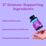 Further Food Ultimate Immune Support Capsules with Vitamins C, D, E & Zinc – Natural Herbal Supplement with Antioxidants for Immune & Respiratory Support, 120 Vegan Capsules - Image 6