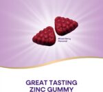 Nature's Way Zinc Gummies, Adult & Kids 9+ Immune Support Gummies*, 100% Daily Value per Serving, Mixed Berry Flavor, 120 Chews - Image 3