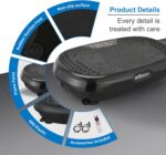 EILISON FitMaxx 3D XL Vibration Plate Exercise Machine - Whole Body Workout Vibration Platform w/Loop Bands - Lymphatic Drainage Machine for Weight Loss, Shaping, Wellness, Recovery - Image 3