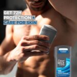 Dove Men+Care Antiperspirant Deodorant Stick 4 Count Clean Comfort 72-Hour Sweat & Odor Protection Antiperspirant for Men With 1/4 Moisturizing Cream 2.7 oz - Image 4