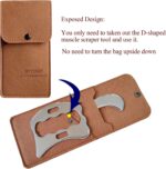 BYYDDIY SD 2 in 1 Stainless Steel GuaSha Muscle Scraper Tools Set,Scar Tissue Tool,Physical Therapy Tools,Muscle Scraping Tool,Massage Scraper,IASTM Tools,Soft Tissue Massage Tool (SD2) - Image 3