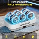 Vibrating Board Exercise Machine, Vibrating Platform for Lymphatic Drainage, 120 Speeds, Upgraded Vibrating Board for Weight Loss, Full Body Workout Equipment, Perfect for Home Fitness - Image 3