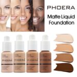 2 Pack PHOERA Foundation,Full Coverage Foundation, Concealer Foundation Full Coverage Flawless New 30ml PHOERA 24HR Matte Oil Control Concealer。(103 Warm peach） - Image 3