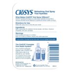 CloSYS Oral Breath Spray, Sugar Free Mouth Spray for Bad Breath, pH Balanced Mint Flavored 0.31oz (3 Count) - Image 3