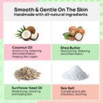 Lagunamoon Bath Bombs - 25 Extra Large Pieces, 3 Bubble Bars, Dried Flowers - Bubble Bath Shower Salts for Women, Men, Kids - Relaxing Bathbombs Gift Set Bath Essentials Shower Steamers - Image 3