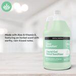 Clean Revolution Liquid Gel Hand Sanitizer, 128 Fl. Oz Refill Supply Container| Eliminates 99.9% of Germs | Gentle & Aloe Enriched | 70% USP Medical Grade Ethanol, Medical Facility Compliant - Image 3
