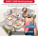 CallToU Wi-Fi Wireless Caregiver Pager Call Button for Elderly at Home , APP Emergency Alert for Seniors, Patients, and The Disabled (TY01WH-US 2-1) - Image 5