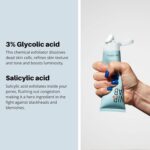 Nip + Fab Glycolic Fix Scrub (2.5 fl oz) – 3% Glycolic Acid 3-in-1 Facial Exfoliator – Brightening AHA Face Scrub with Salicylic Acid for Smooth Radiant Skin - Image 5