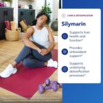 Pure Encapsulations Silymarin - 250 mg Milk Thistle Per Capsule - Liver Health Support - Antioxidants Supplement - Non-GMO & Vegan - 120 Capsules - Image 4