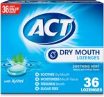 ACT Dry Mouth Lozenges with Xylitol, Soothing Mint, 36 Lozenges - Image 2