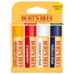 Burt's Bees Lip Balm, Beeswax, Strawberry, Coconut and Pear, and Vanilla Bean Pack, With Responsibly Sourced Beeswax, Tint-Free, Natural Lip Treatment, 4 Tubes, 0.15 oz. - Image 2