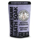 Coach Soak Recovery Bath Soak - Alternative to Epsom Salt Bath Soak - Fast-Absorbing Pure Magnesium Flakes & Dead Sea Salt with 21 Minerals, Bath Salts & Essential Oils - 3 lb, Calming Lavender - Image 2