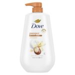 Dove Body Wash with Pump Pamper Shea Butter & Vanilla for 24hr Lotion-Soft Skin Moisturizing Skin Cleanser with No Sulfates No Parabens 30.6 oz - Image 2