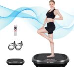 EILISON FitMaxx 3D XL Vibration Plate Exercise Machine - Whole Body Workout Vibration Platform w/Loop Bands - Lymphatic Drainage Machine for Weight Loss, Shaping, Wellness, Recovery - Image 2