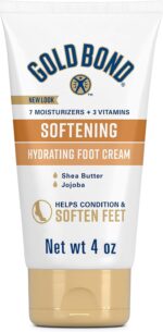 Gold Bond Softening Foot Cream, 4 oz., With Shea Butter to Soften Rough & Dry Feet - Image 2