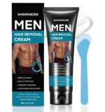 Intimate Hair Removal Cream for Men: Effective Painless Flawless Soothing Depilatory Cream for arms legs chest and Pubic Area - Suitable for All Skin Types 4.2 OZ - Image 2