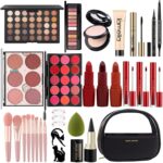 MISS ROSE M All In One Full Makeup Kit,Multipurpose Women's Makeup Sets,Beginners and Professionals Alike,Easy to Carry (Black) - Image 2