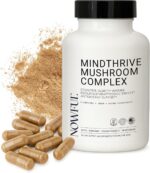 MindThrive Mushroom Complex – Lion's Mane, Turkey Tail, Cordyceps, Reishi & Shiitake – Everyday Dose for Sharp Focus, Natural Energy, Calm Strength & Immune Health (60 Capsules) - Image 2