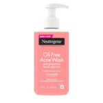 Neutrogena Oil-Free Acne Wash Pink Grapefruit Facial Cleanser - with Salicylic Acid for Clear Skin, Daily Face Wash for Oily & Acne-Prone Skin, Deep Cleansing Treatment, 9.1 fl. oz. Bottle - Image 2