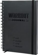 Nextnoid Hardcover Fitness Journal Workout Planner for Men & Women - A5(5.7" x 8.3") Sturdy Workout Log Book to Track Gym & Home Workouts - Image 2