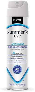 Summer's Eve Ultimate Odor Control Daily Feminine Spray with Talc-Free, Odor-Reducing and Moisture-Absorbing Formula, 2 Oz - Image 2