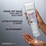 Redken Acidic Bonding Concentrate Hair Mask - Hydrating 5 Minute Liquid Mask, Bond Building & Strengthening, For Dry, Damaged Hair - Image 3