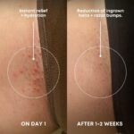 Bushbalm Ingrown Hair Exfoliating Scrub – Pre-Shave Sugar Scrub for Ingrown Hairs, Razor Bumps & Dry Skin – Gently Buffs & Soothes Sensitive Skin – Nude, 236ml - Image 3