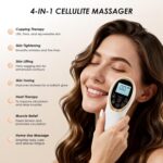 AAQ 4-in-1 Body Sculpting Machine - Professional Cellulite Massage Tool with Lymphatic Drainage & Skin Tightening, Body Sculptor for Back, Abdomen, Waist, Arms, Legs and Buttocks-White - Image 3