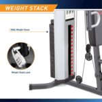 Marcy MWM-988 Multifunction Steel Home Gym 150lb Weight Stack Machine - Image 4