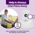 Medical Guardian MGMobile | Medical Alert Device for Seniors | Emergency Call Button, 24/7 Monitoring, Step Counter, GPS Tracking, Water-Resistant | Monthly Subscription Required | White - Image 4