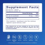 Pure Encapsulations Zinc 15 mg - Zinc Picolinate Supplement for Immune System Support, Growth & Development - for Wound Healing - 60 Capsules - Image 3