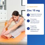Pure Encapsulations Zinc 15 mg - Zinc Picolinate Supplement for Immune System Support, Growth & Development - for Wound Healing - 60 Capsules - Image 4