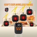Life Alert-Caregiver Pager - WiFi Pager Life Alert Systems for Seniors no Monthly Fee, Wristband, LED Display - Home Safety for Seniors, Fall Detection, Emergency Response - Image 3