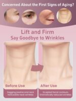 Facial Massager & Neck Lifter, Lymphatic Drainage Depuffer, Jawline Sculpting Tool, Under-Eye Care, Ergonomic Weighted Metal, at-Home Spa Results - Image 5