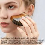 Lymphatic Contour Face Brush, Facial Massage Brush for Sculpting - Anti-Puffiness, Detox & Lift, Dry Brushing Face, Ergonomically Designed to Fit The Skin Precisely and Relieve Fatigue - Image 3