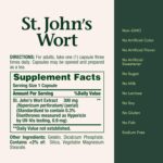 Nature's Bounty St. John’s Wort 300mg Capsules, Herbal Health Supplement, Promotes a Positive Mood, 100 Capsules - Image 5