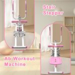 KINMAC 2 in 1 Stair Stepper & Ab Workout Machine - Multi-Function Trainer-Upgrade High-Efficiency Stairmaster & Ab Trainer Machine Full-Body Exercise Equipment for Home Gym Exercise - Image 4