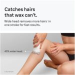 Braun Epilator Silk-épil 7, Hair Removal Device, Women Shaver & Trimmer, Wet and Dry, Wide Head, Includes Shaver Head and Trimmer Comb, SE7-041, Silver - Image 5